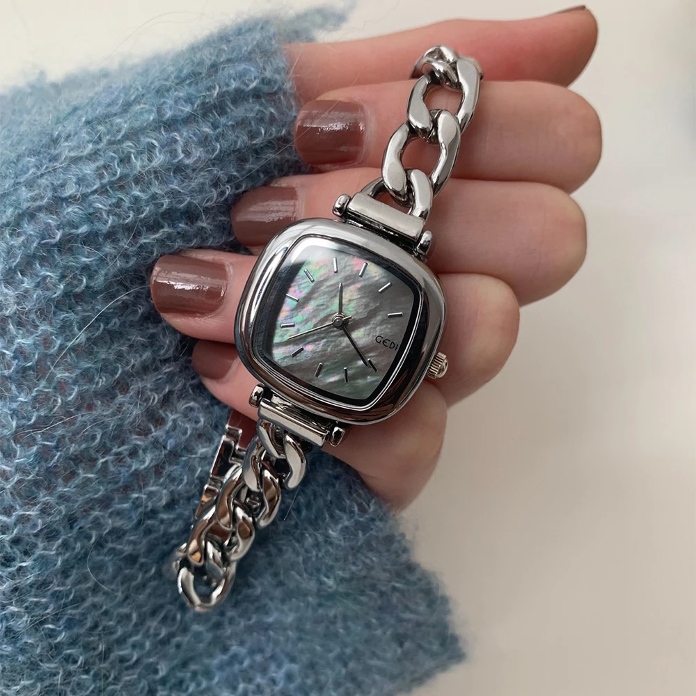Fashion Temperament Minimalism  luxury Fritillaria quartz Watch For women's girl Student gift  Women's accessories