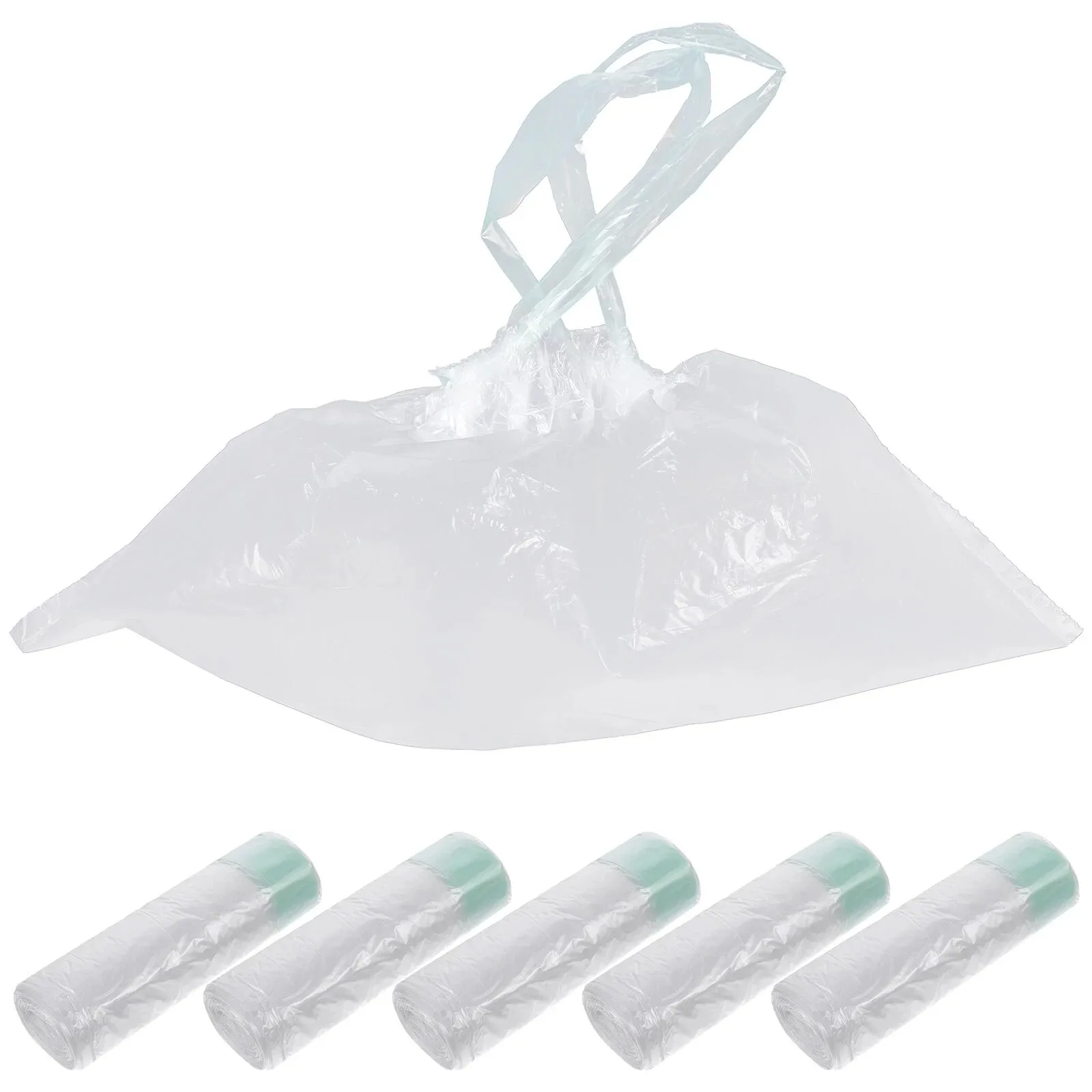 100 Pcs Drawstring Baby Potty Waste Bags Portable Toilet Liners