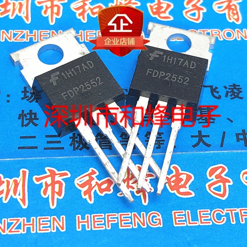 

30pcs original new FDP2552 TO-220 150V 37A