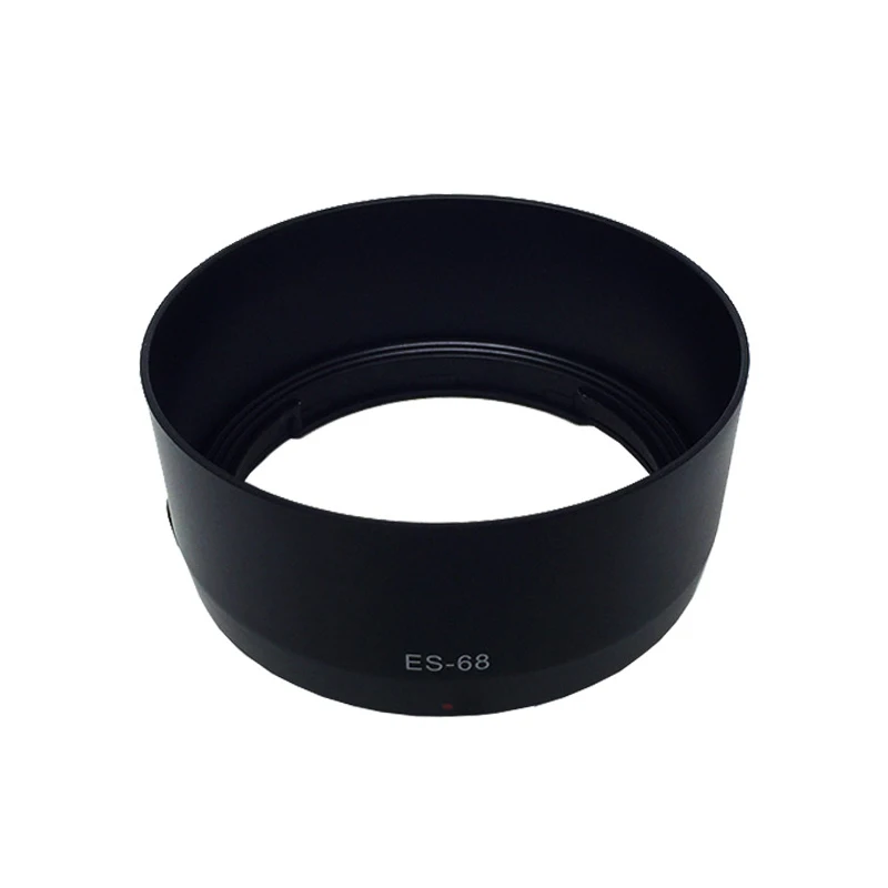 Description Picture 2 of item1 Pc Highquality And Portable ES-68 ES 68 ES68 Lens Hood Reversible Camera Lente Accessories For  EF 50mm F/1.8 STM