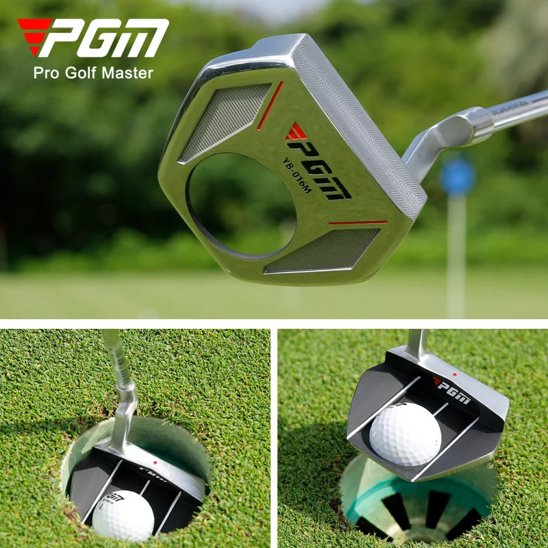 Men's Low Center of Gravity Putter with Ball Picking Function and Aiming Line