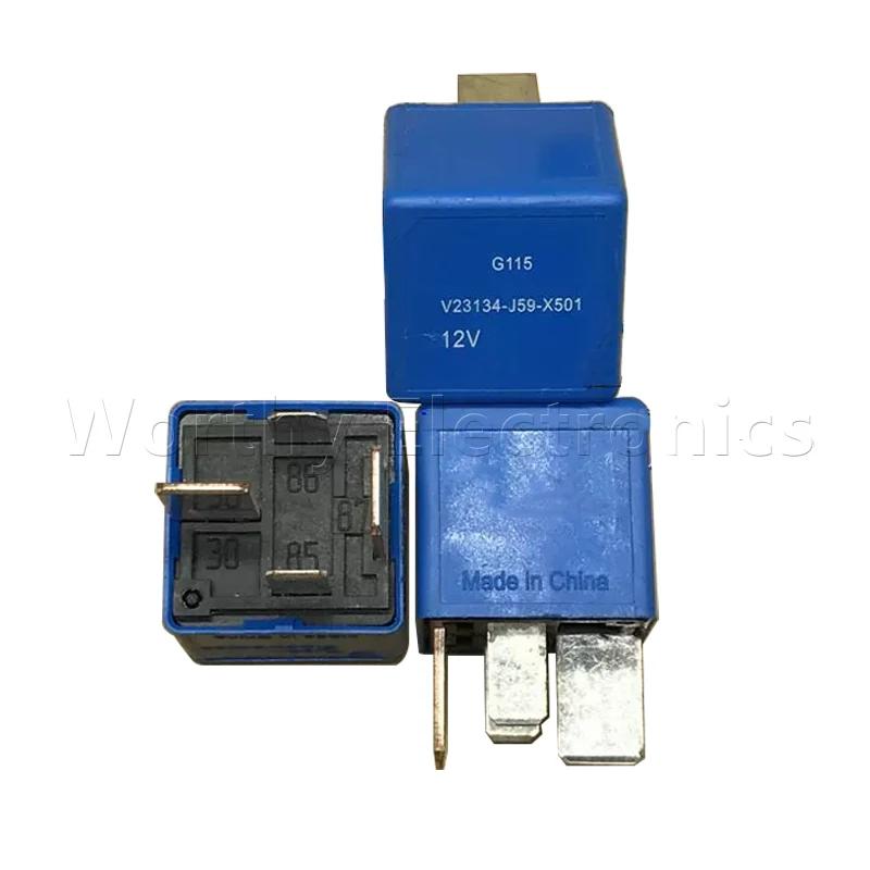 

Бесплатная доставка, 10 шт./партия, реле, 12 В постоянного тока, 4 контакта, фотолампа