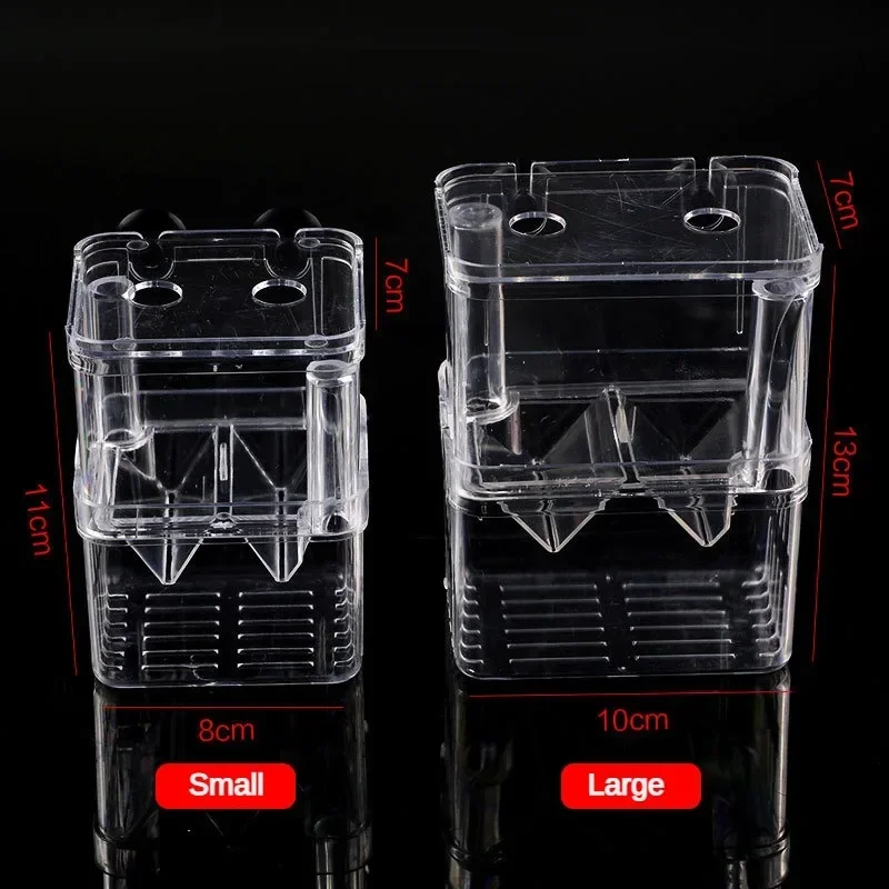Aquarium Hatching Incubator Box Fish Breeder Box Betta Fish Tank Breeding Isolation for Shrimp fish aquarium fish breeding box