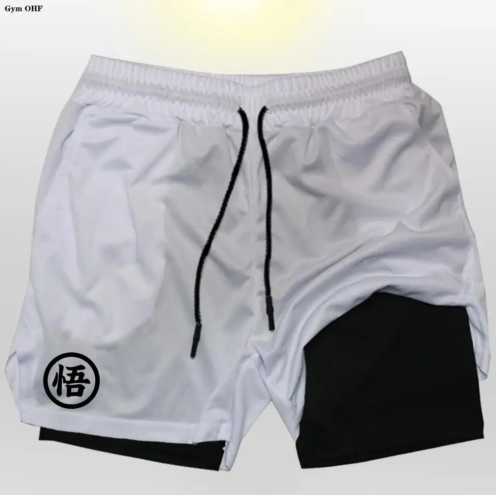 Spartan Compression Shorts 2-in-1 Men's Casual Beach Gym Fitness Jogging Sports Breathable Quick Dry Elastic Swim 6