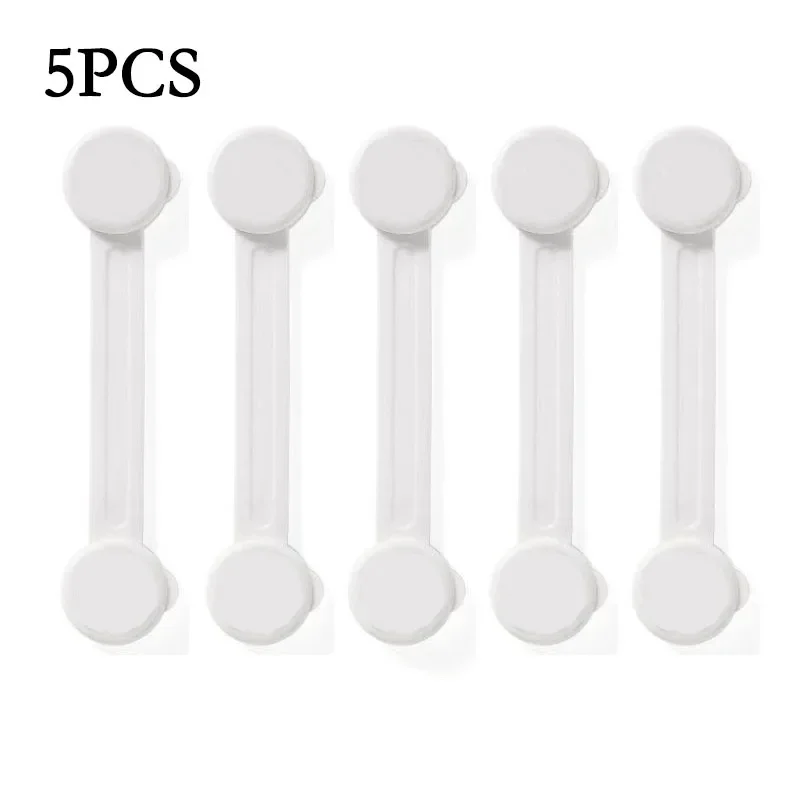 Multi-function Security Protection Locks Baby Safety Cabinet Drawer Door Buckle Home White Toilet Refrigerator Lock 5Pcs/Lot cabinet lock,child lock,safety lock,refrigerator lock,refrigerator door lock