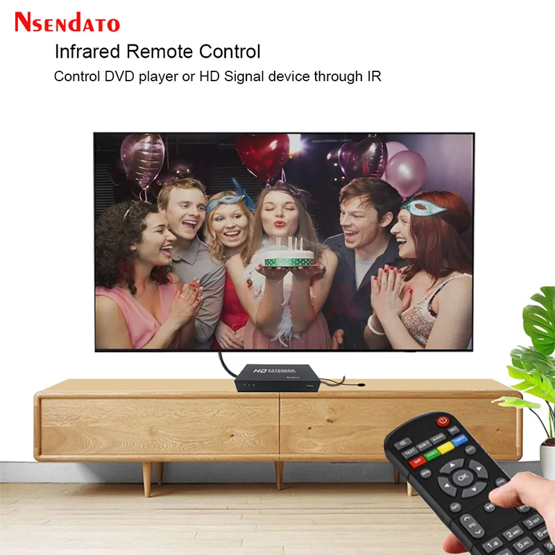 1080P HDMI USB KVM Extender 20km over SC Fiber Optic Cable HDMI Video Transmitter Receiver With HDMI Loop out For PS5 DVD PC TV