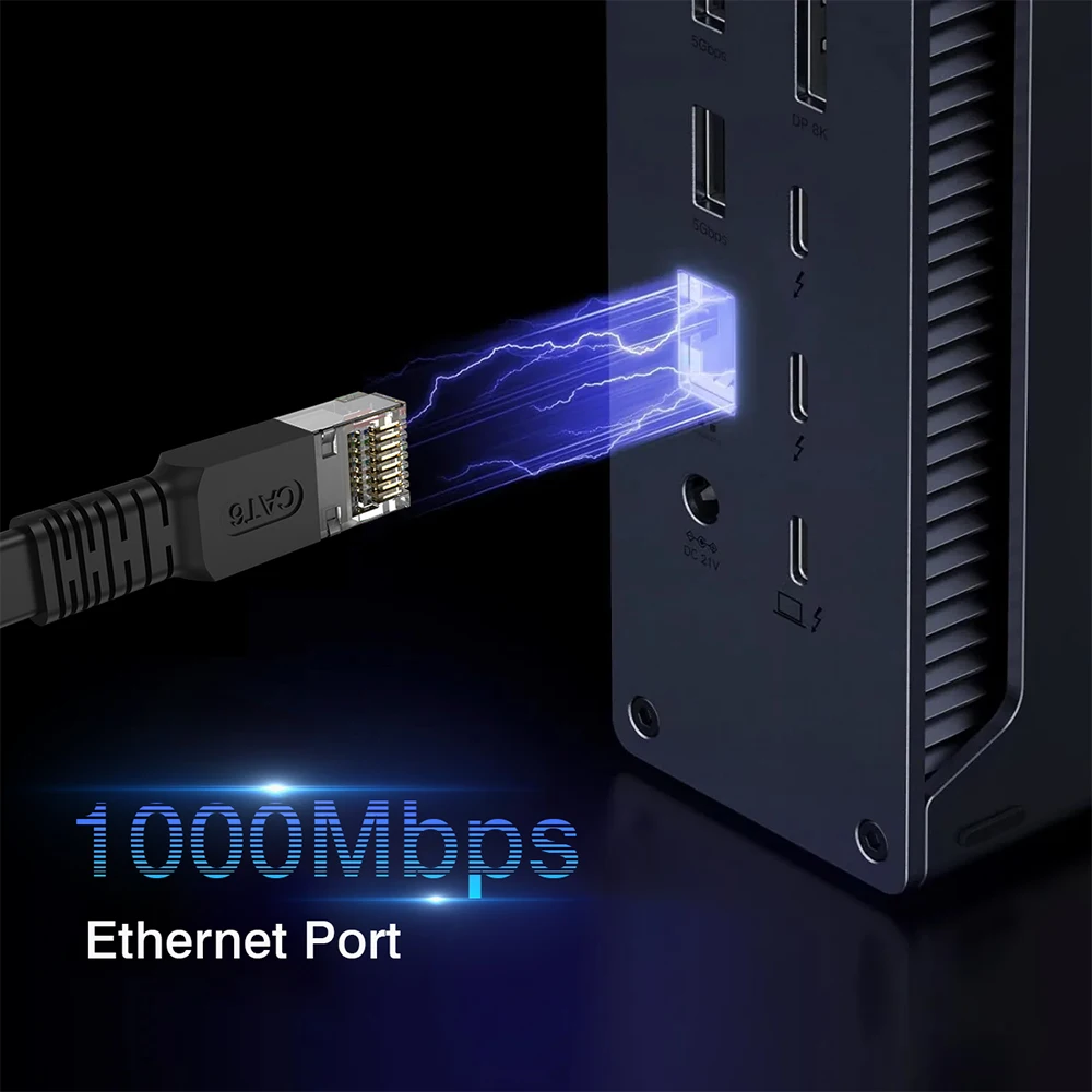 High-Speed CAT 6 Flat Ethernet Cable - Gigabit LAN Network Patch Cord