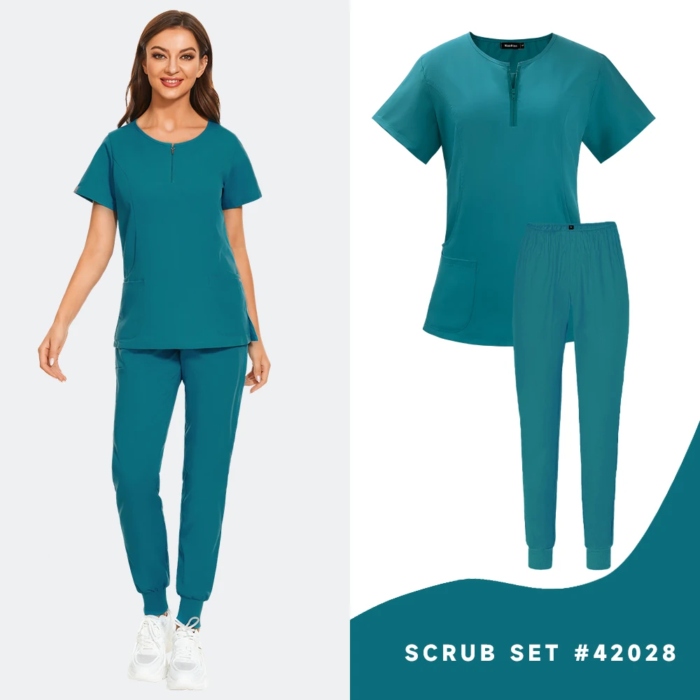 Medical Scrub Suits Sanitary Uniform Hospital Doctor Nurse Uniform Surgical Scrub  Suit Beauty Pullover Overall Beauty Salon Set - Medical - AliExpress