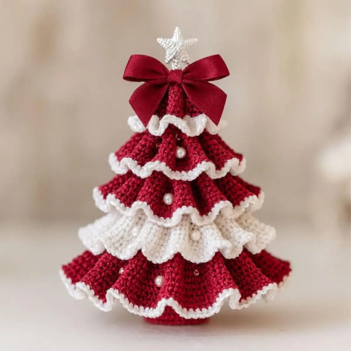 Crochet Christmas Tree Kit 4