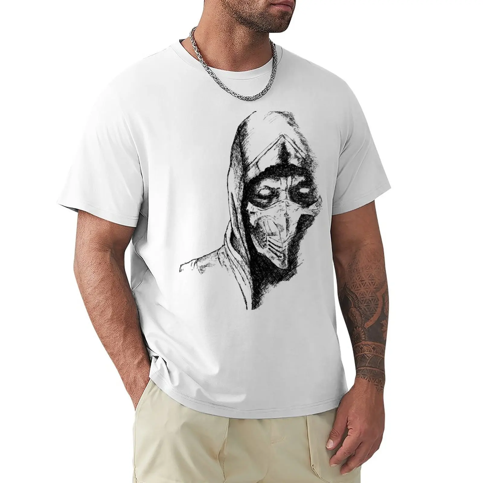 

Scorpion Mortal Kombat X T-Shirt funny t shirt tops t shirts for men