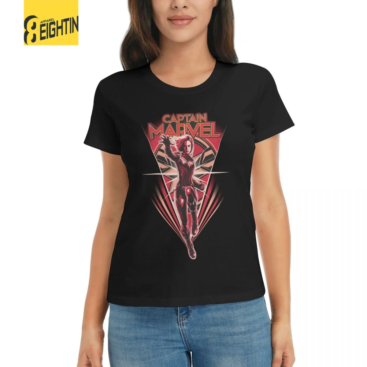 Captain marvel t shirt asda Clearance