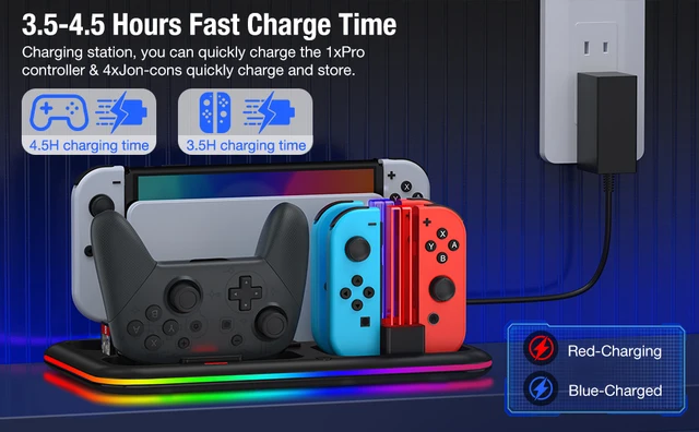 Nyko Charge Switch Pro Controller Charging Charging Cable Charging