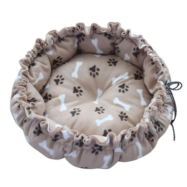 Adjustable Pet Bed Pet Nest Bed Pet Cushion For Cats Puppies Supplies Drawstring Creative Soft Warm Nest Dual-Use 6