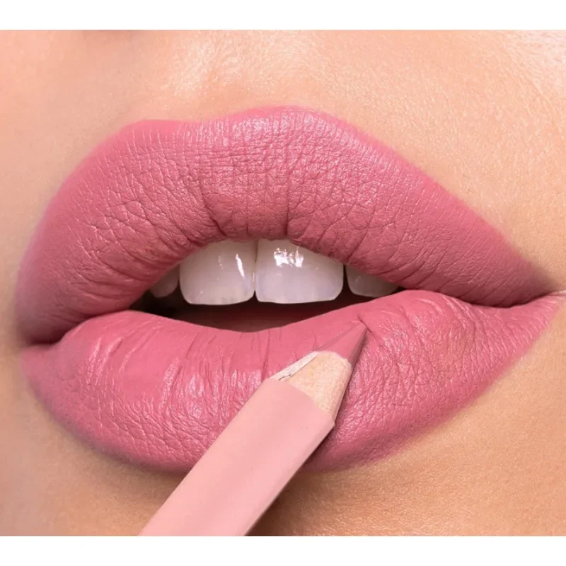 Lipliner Pencil 12Color Matte Lipliner Pencil Waterproof Lipstick Makeup tools