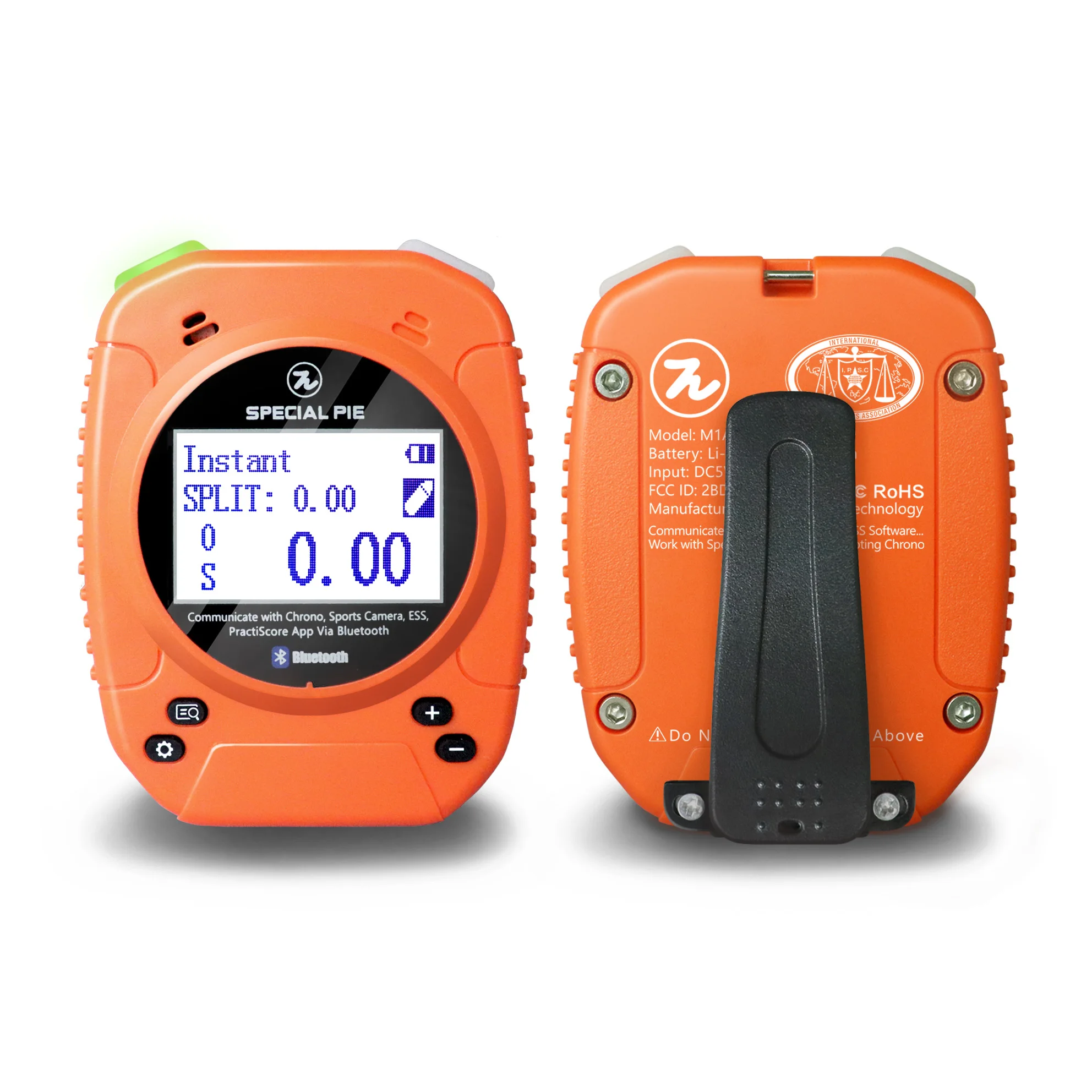 Electronic Sports Stopwatch Timer, Comfortable Waterproof Colorful Stopwatch Easy Fallproof for Fitness for Competitions for Sports