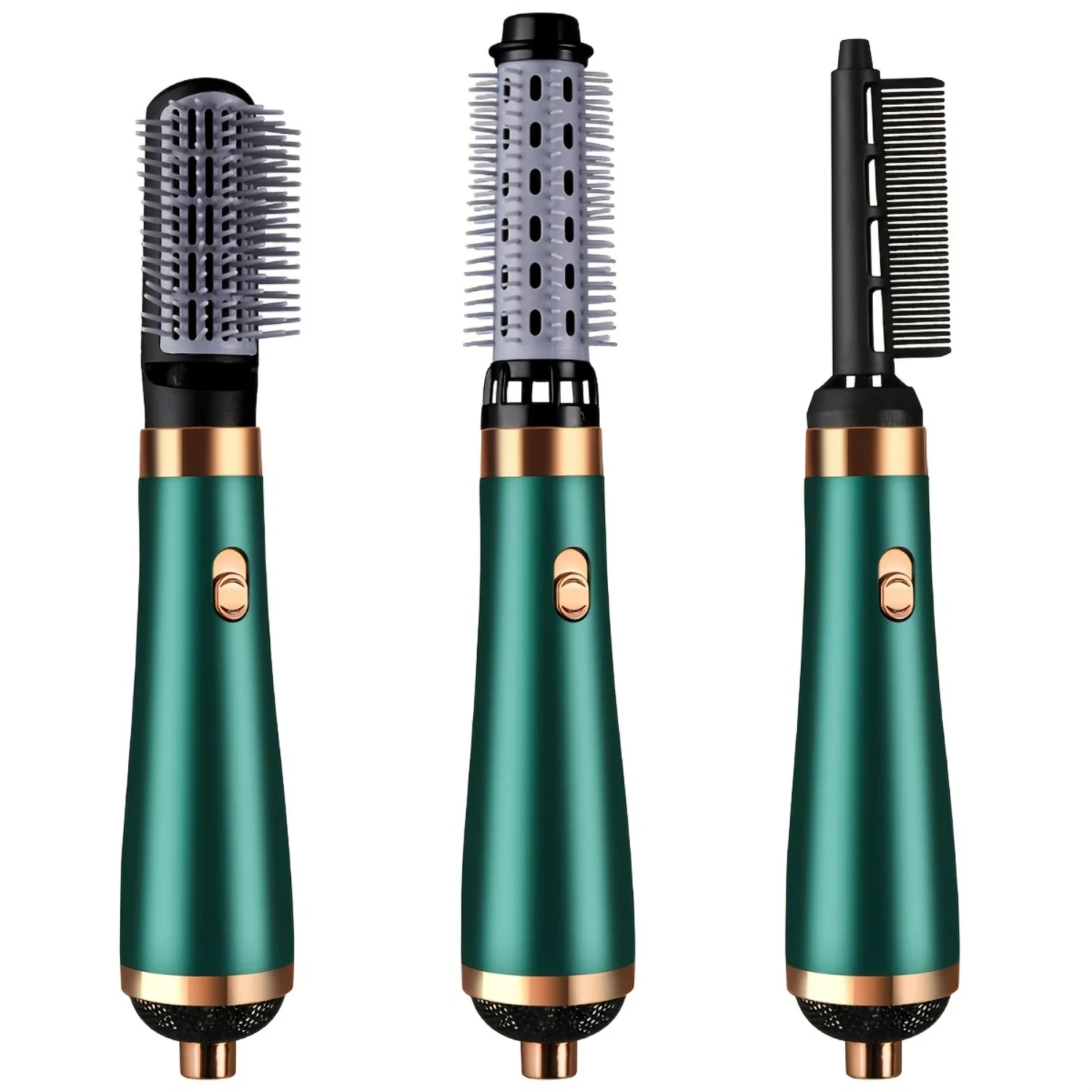 3-in-1 Hot Air Comb for Styling & Drying Curly/Straight Hair 3
