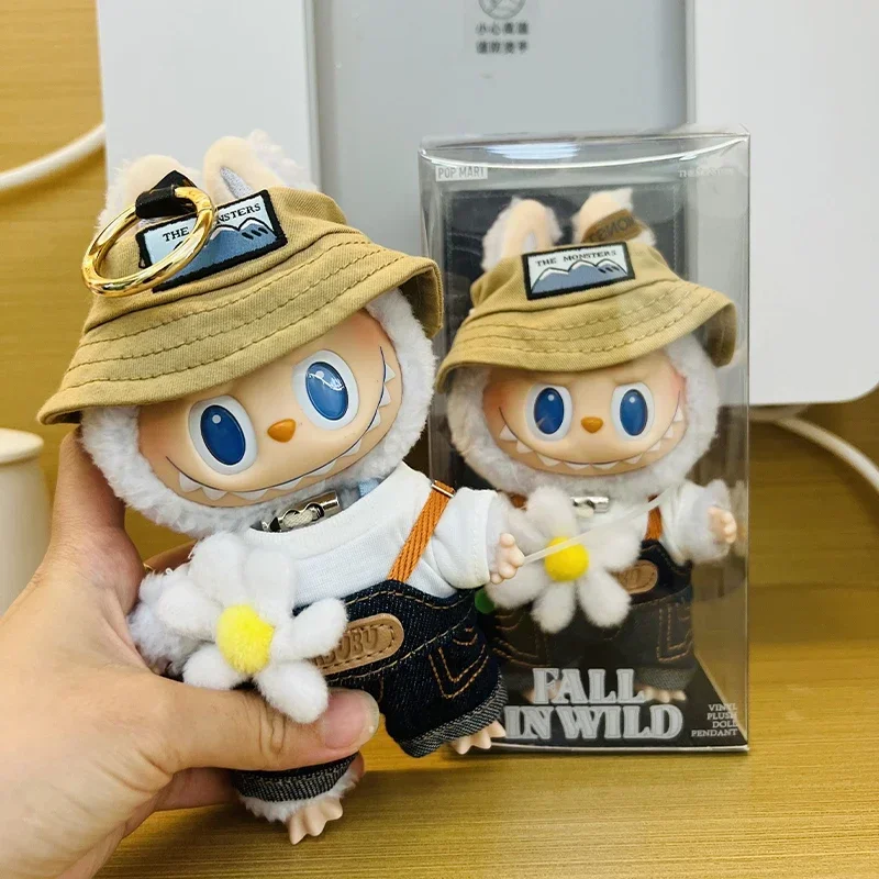 1:1 replica Labubu Fall In Wild Series Lisa Same The Monsters 17cm Labubu Rag Vinyl Plush Doll Tide Play Pendants Gifts In Stock 1