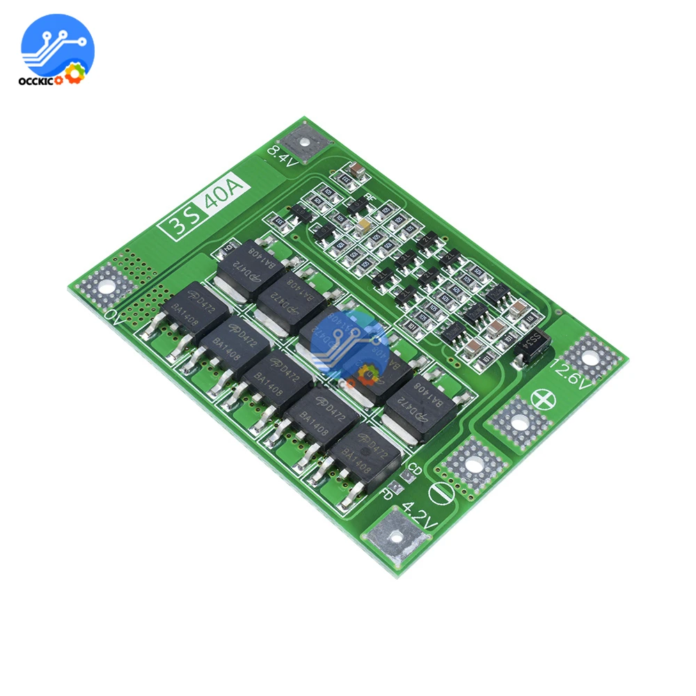 Batterie Drone 3S 40A 60A Lipo Enhanced Balanced - Lot 3 Pièces