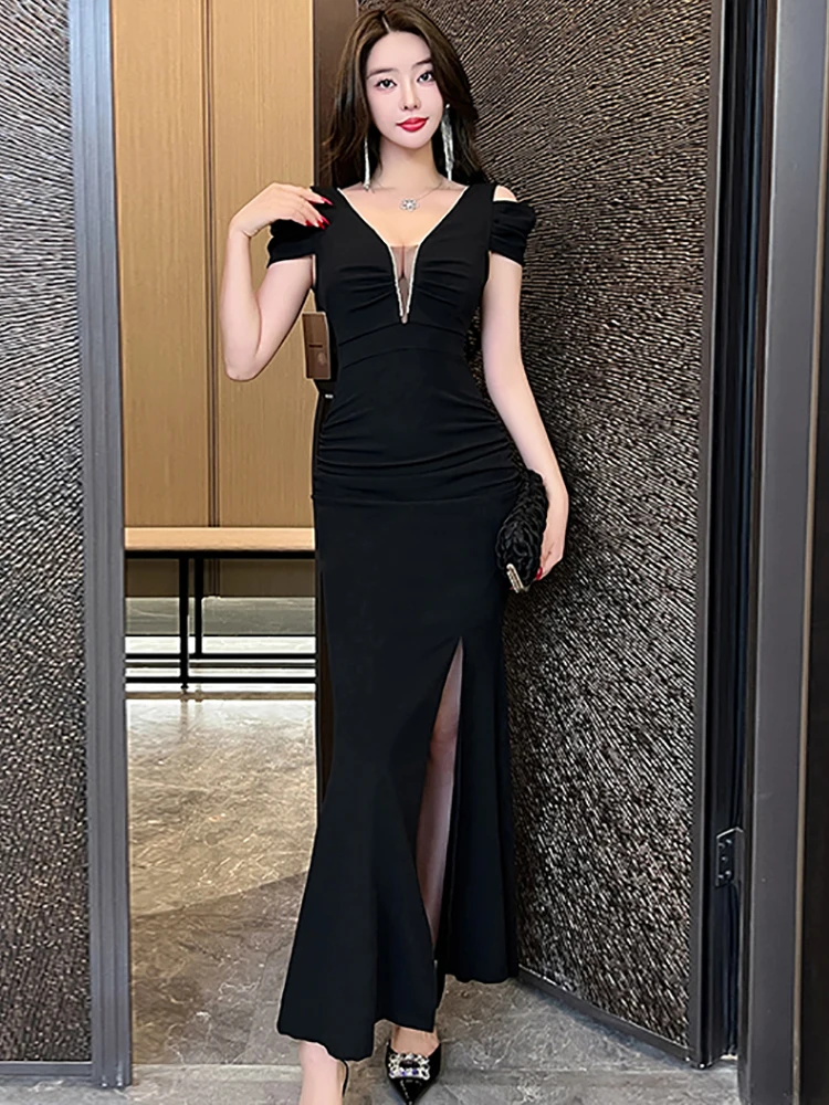 corset waist dress Miss Circle Women Umay White Drop Waist Satin Corset Bridal Gown