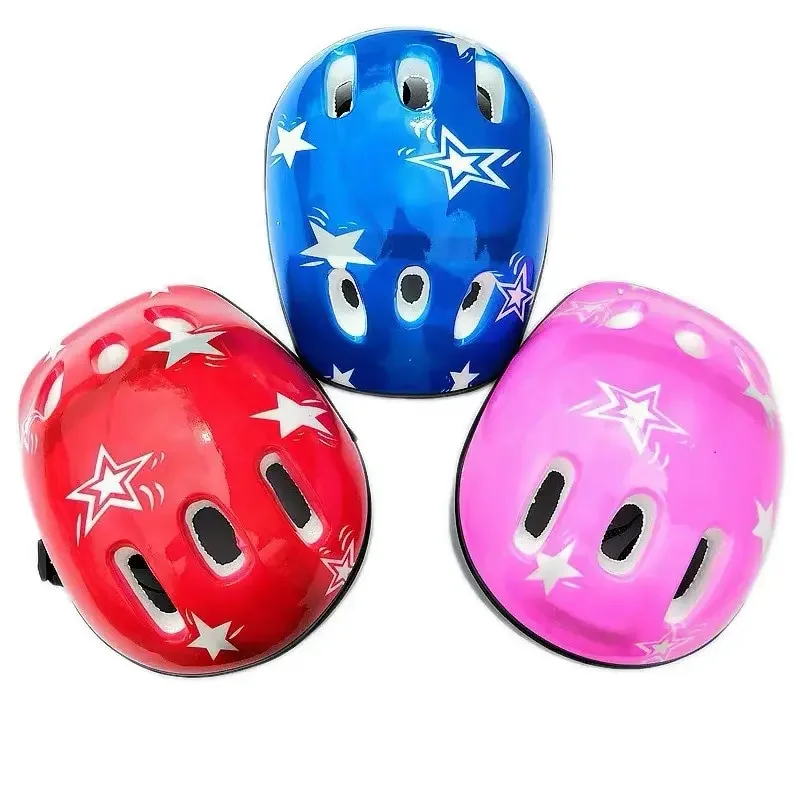 7Pcs/Set Children Knee Protection Roller Skating Helmet Protector Skateboard Balance Car Wrist