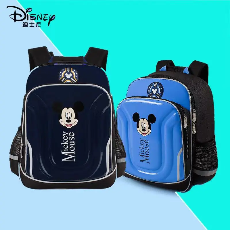 

Disney Classic Mickey Mouse Minnie 3d Cartoon Schoolbag Children's Backpack Primary School Students Book Bag Gift For Girl Boy