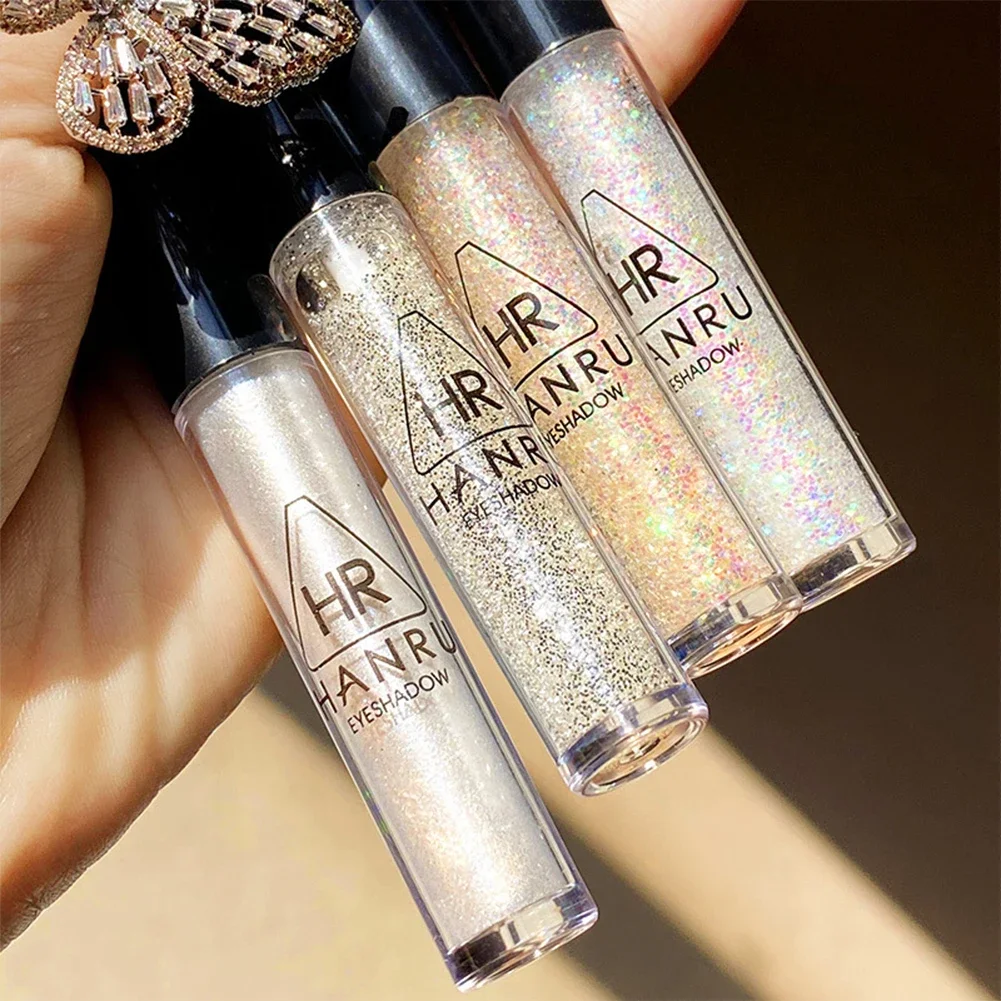 Pearlescent Fine Shimmering Eye Shadow Liquid Waterproof Eye Makeup Brightening Liquid Pearlized Eyeshadow Glitter 5