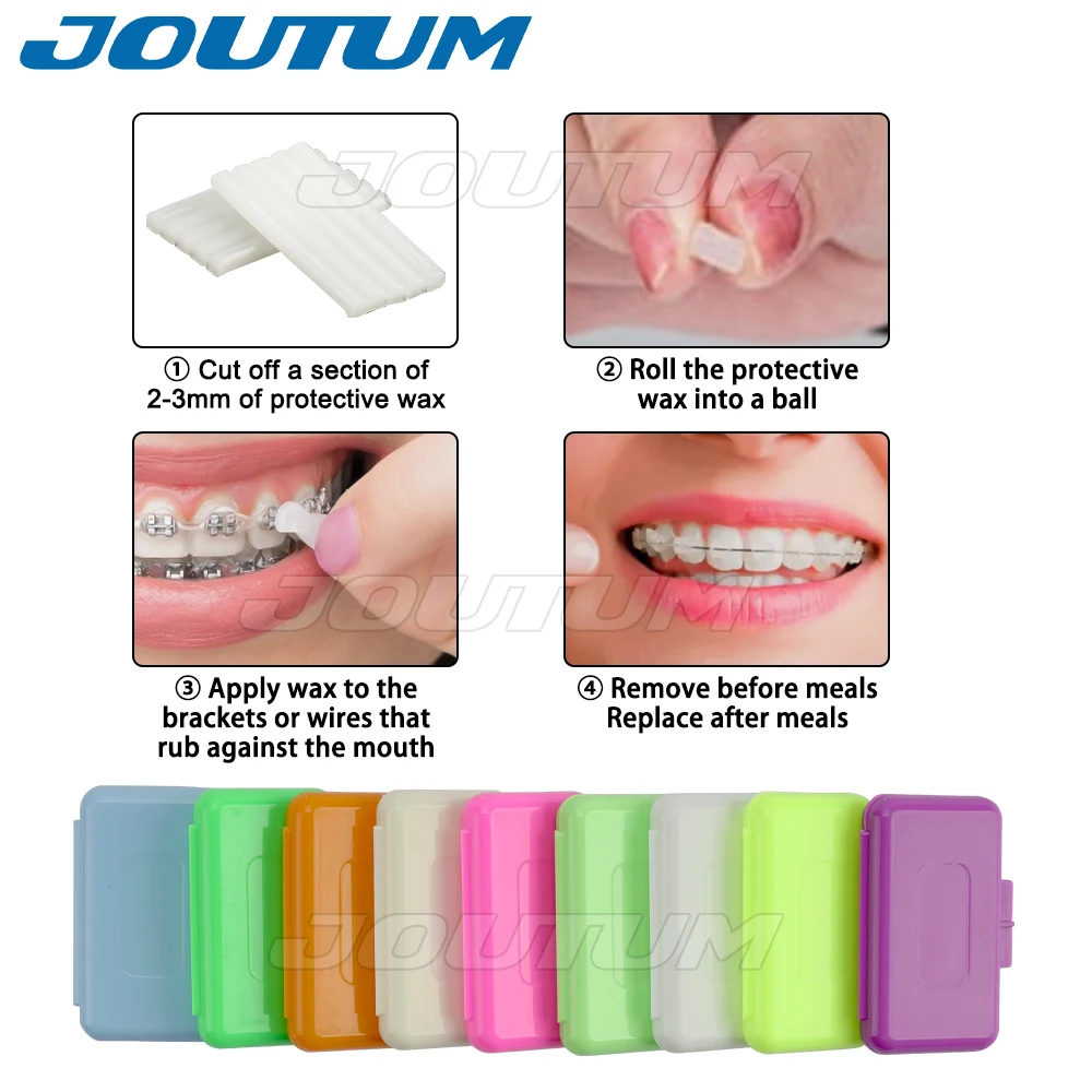 Confezione Da 10 Strisce Di Cera Per Apparecchi Ortodontici. Cera - Foto 4