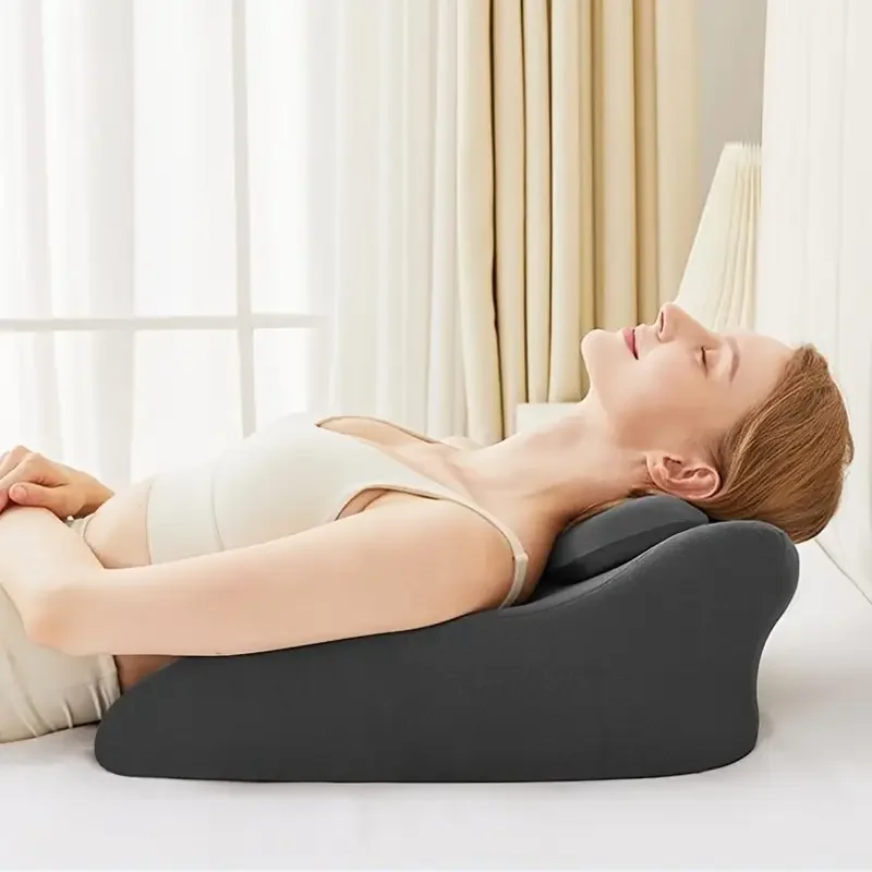 Ergonomic Prone Position Pillow for Adults,Multi-Functional Recline Cushion with Adjustable Height, Comfortable Reading & Phone