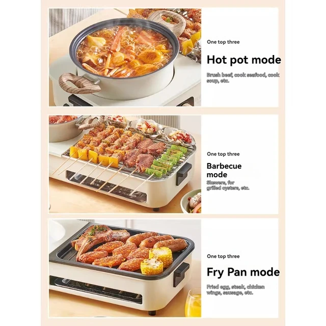 2-in-1 Grill & Hot Pot 4