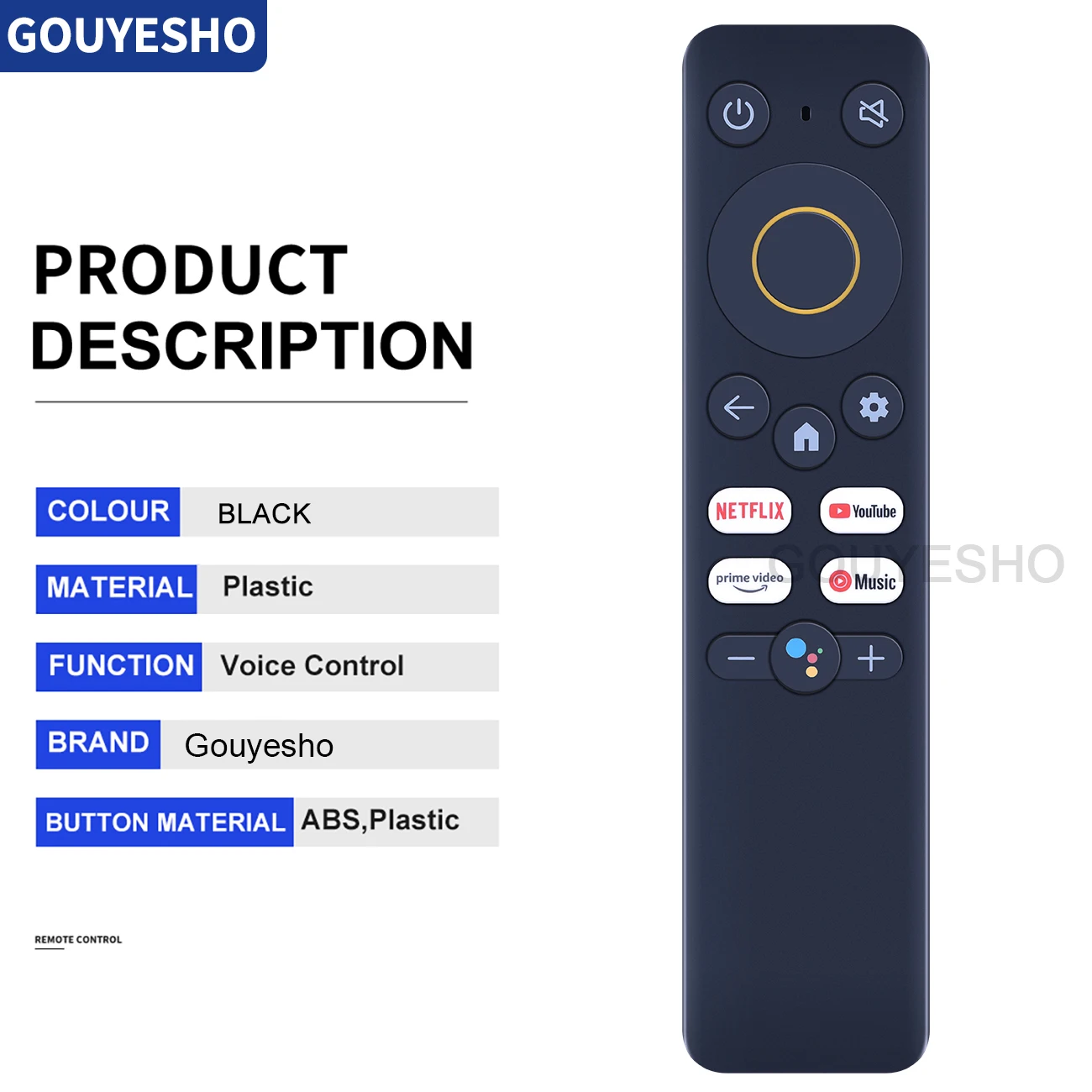 Controle Remoto Original para tv Realme Novidades Voice 4k Review Smart Google tv Stick Cd20 - Image 2