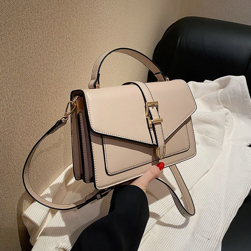 

Special-Interest Design 2024 New Winter Trendy Fashion Shoulder Simple Casual Portable Small Square Messenger Bag