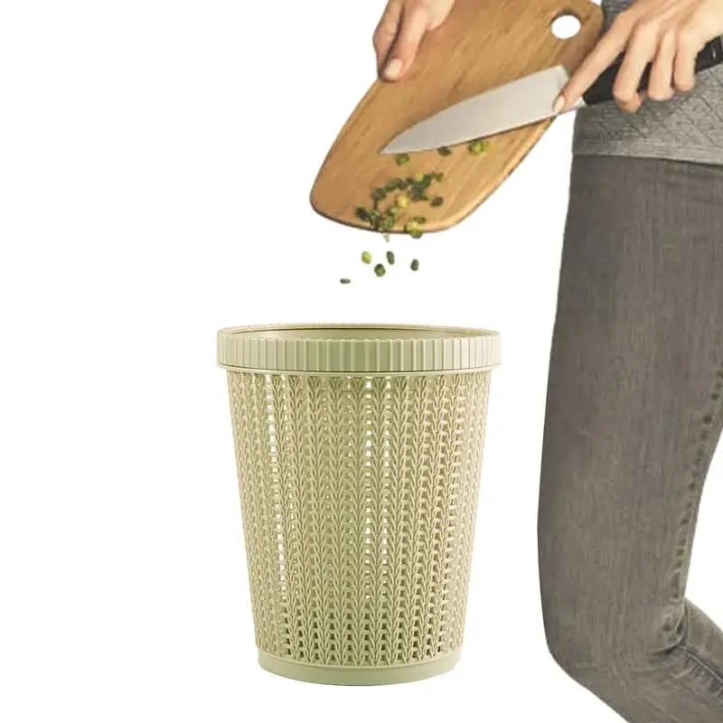 

Trash Can Wastebasket Automatic Bag Changer Trash Can Portable Trash Can Kitchen Waste Garbage Bin For Kitchens Bedrooms Offices