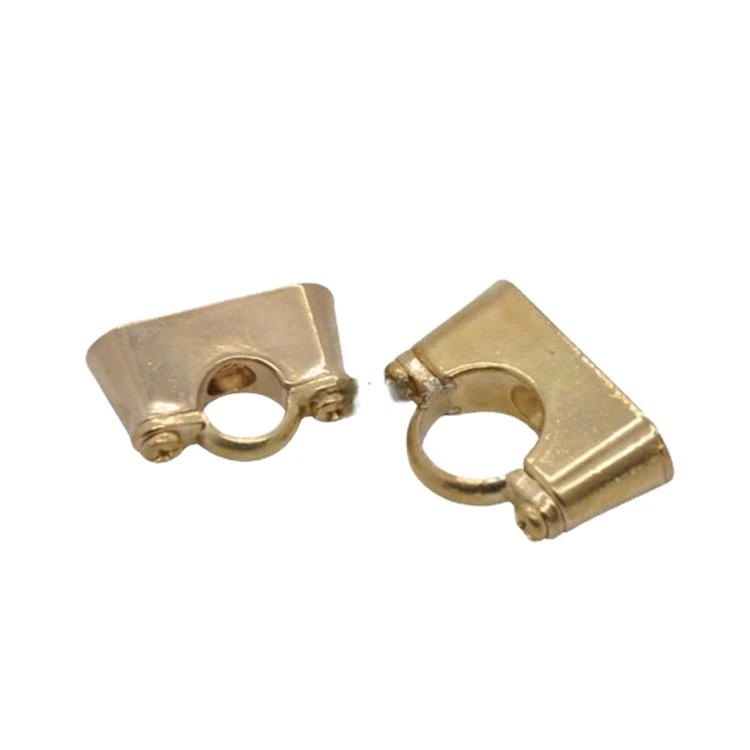 10 Staffe Per Tubo In Ottone Pressofuso | Fissaggio A Muro Da 22 Mm | Per Impianti Idraulici - 3