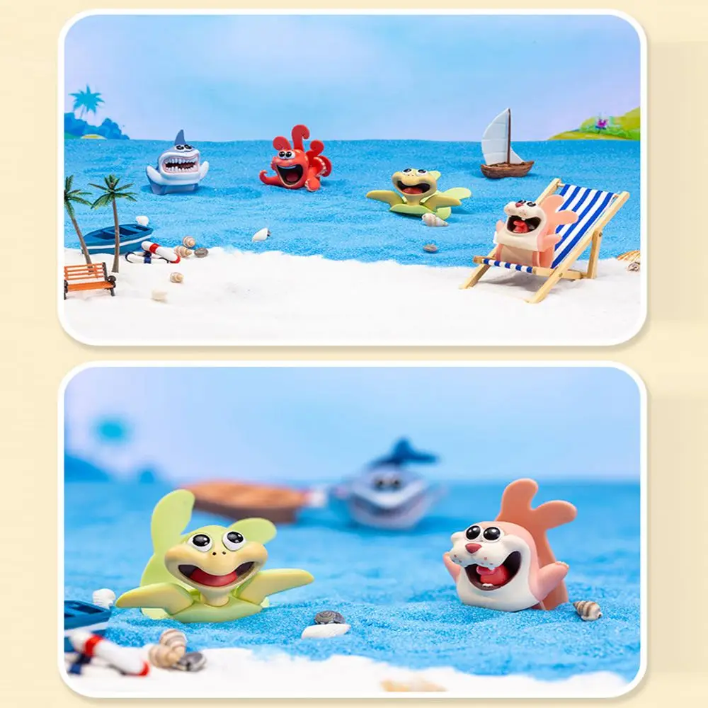 Creative Cartoon Sea Animal Bookmarks PVC 3D Stereo Wacky Octopus Lobster Book Markers Student School Stationery Gift