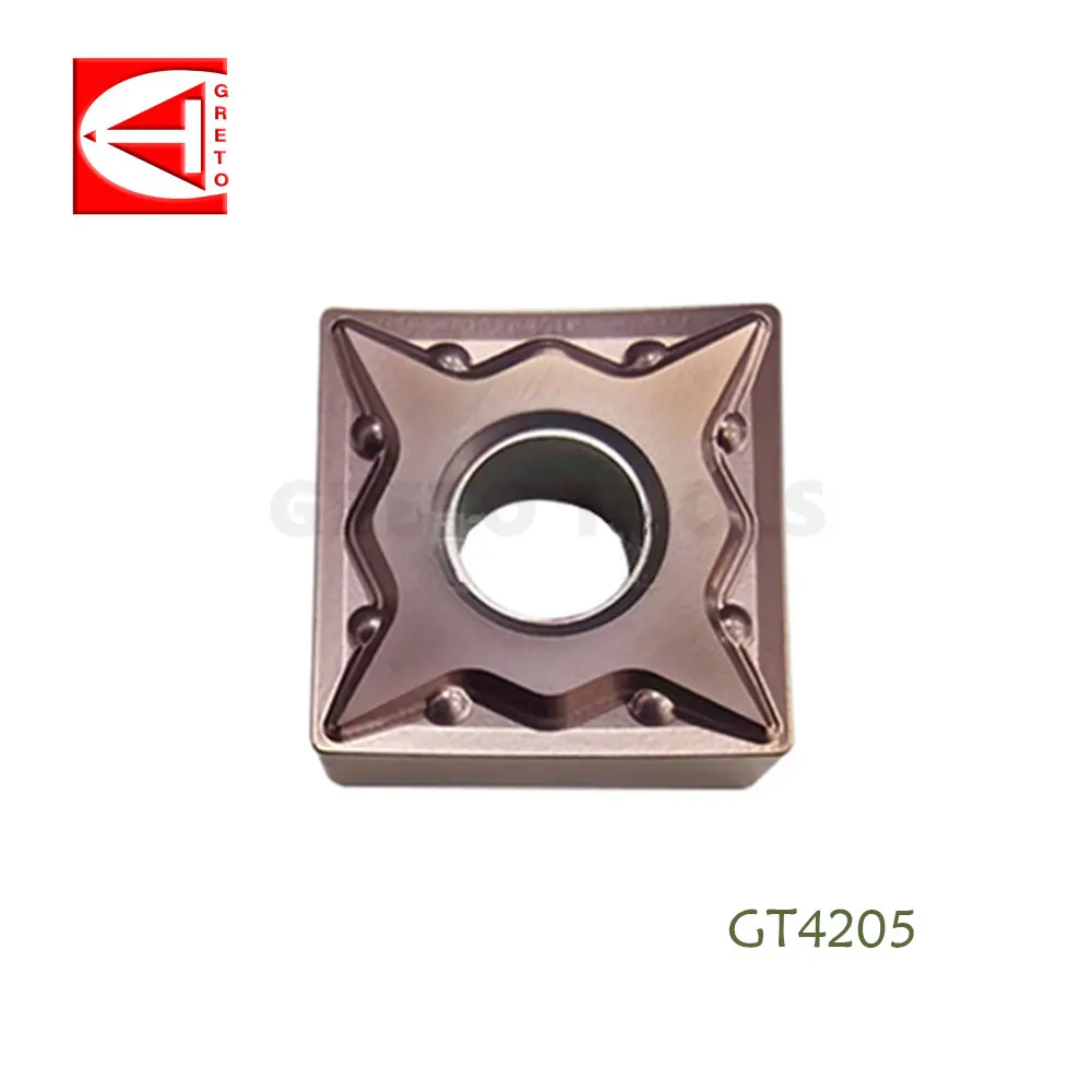 

GRETO SNMG150608-MM GT4202 GT4205 Tungsten Carbide Cutting Tool Tablets Turning Inserts SNMG 150608 MM SNMG150 608-MM