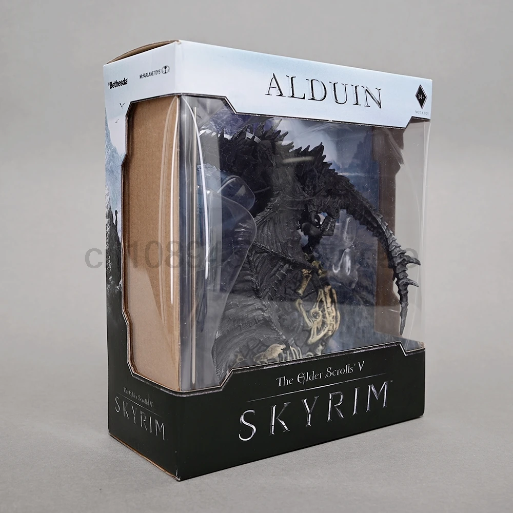 25cm Skyrim Alduin Action Figure Model Toys Dragon Figure