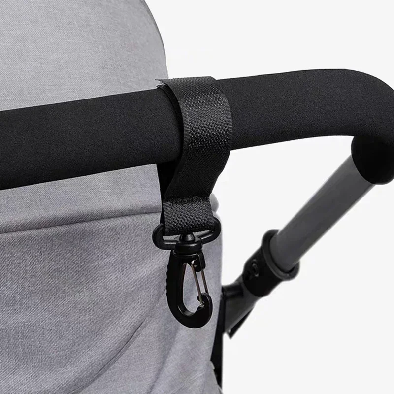 2/5pcs Organizer Diaper Bag Shopping Pram Hook Buckle Stroller Hanger Stroller Hooks Buckles Clip Aluminum Alloy Carabiner Cart