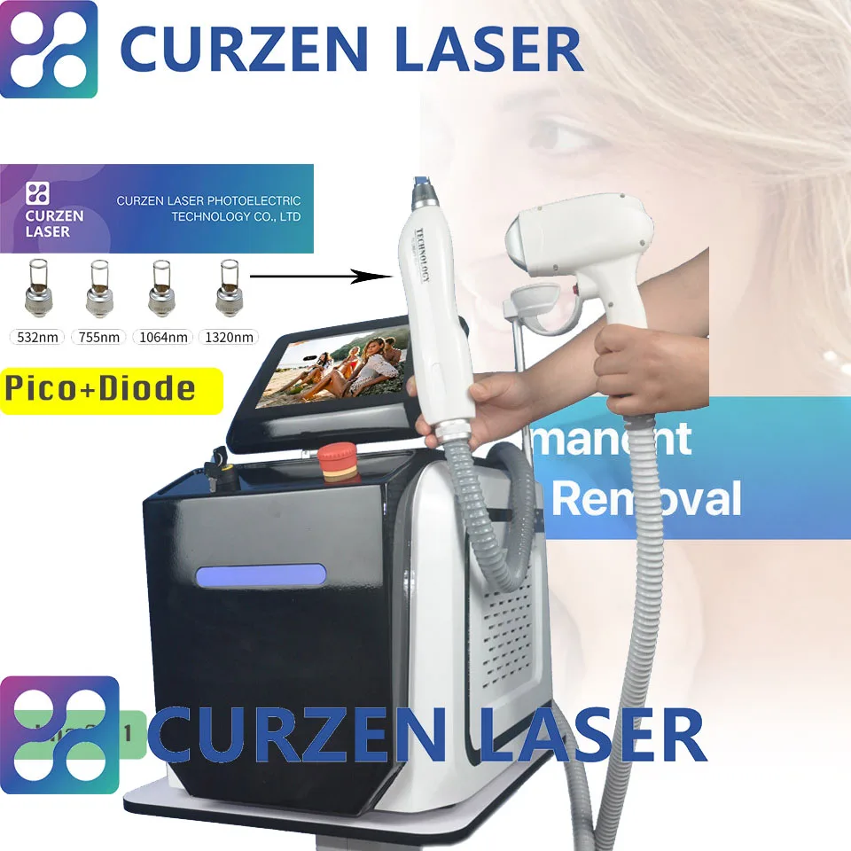 Professional Diode Laser Hair Removal Machine 808/755/1064nm Tri
