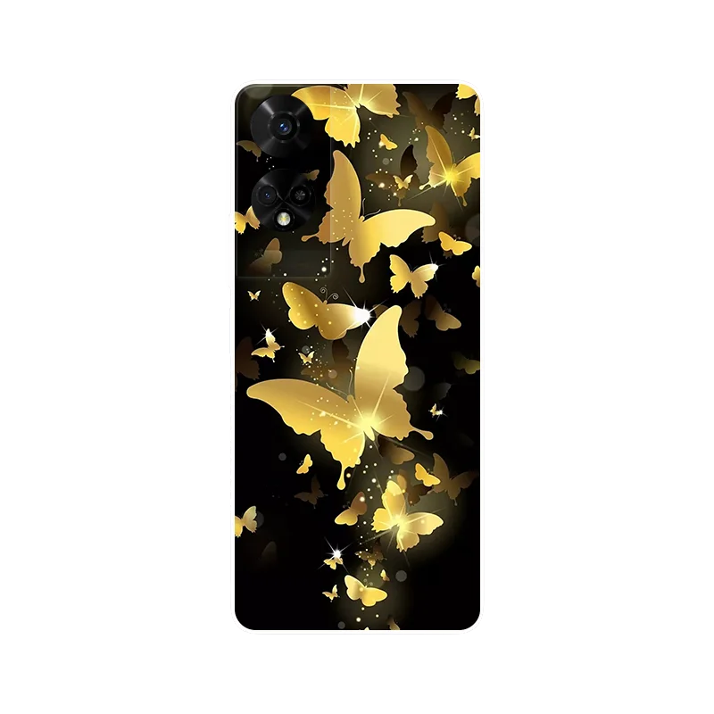 Panda Leaves Soft Silicone Phone Case - Bumper Back Cover