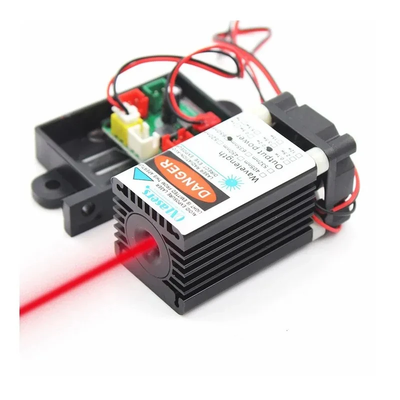 200 нм МВт красный Фетти/тонкий луч Лазерный диодный модуль 12 в TTL 12 в красные лазерные огни 200 нм мвт линейный луч лазерный модуль w адаптер