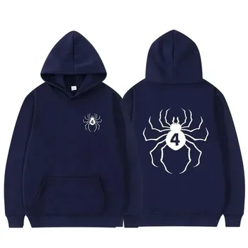 سويت شيرت مطبوع عصري عالي الجودة لعام 2025 للجنسين بلوفر كلاسيكي فضفاض غير رسمي ملابس الشارع 6