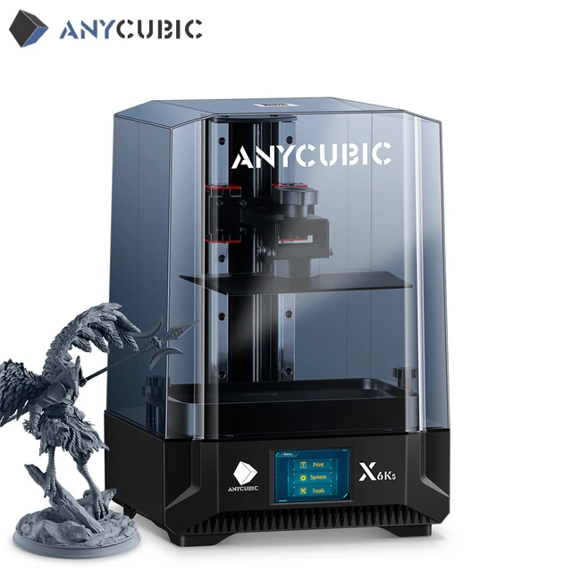 Anycubic Photon Mono X 6Ks 9.1 inch 6K Screen × 4.76L Printing Volume x  Upgraded LightTurbo matrix 