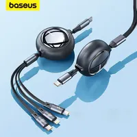 Baseus Retractable 100W 3 in 1 Fast USB