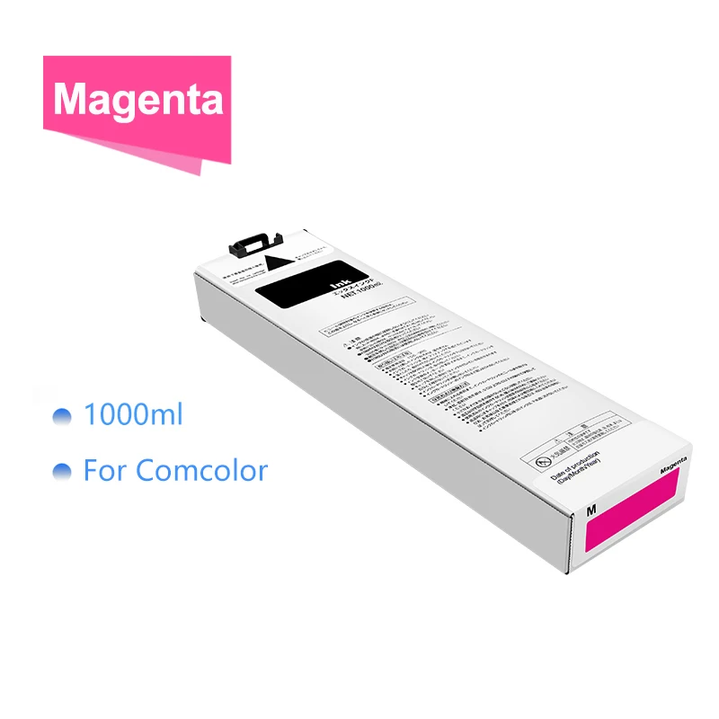 Cartucho de Tinta Compatível para Impressora a Jato de Tinta S7280 7281 7282 7283 7284ua Cores Optinal Riso Comcolor Gd9630 Gd9631 Gd7330 - Imagem 6