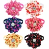 50PS Bulk Flower Bowties For Dogs Pets Cute Dianomd Small Dog Cat Bow Tie Collar Summer Dog Grooming Accessories For Small Dogs 6