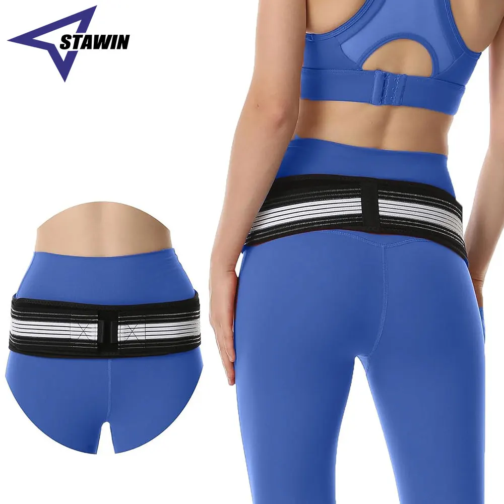 

Sacroiliac SI Joint Hip Belt, Breathable Anti-Slip Pelvic and Lower Back Support Brace, Pain Relief for Sciatica, Pelvis, Lumbar