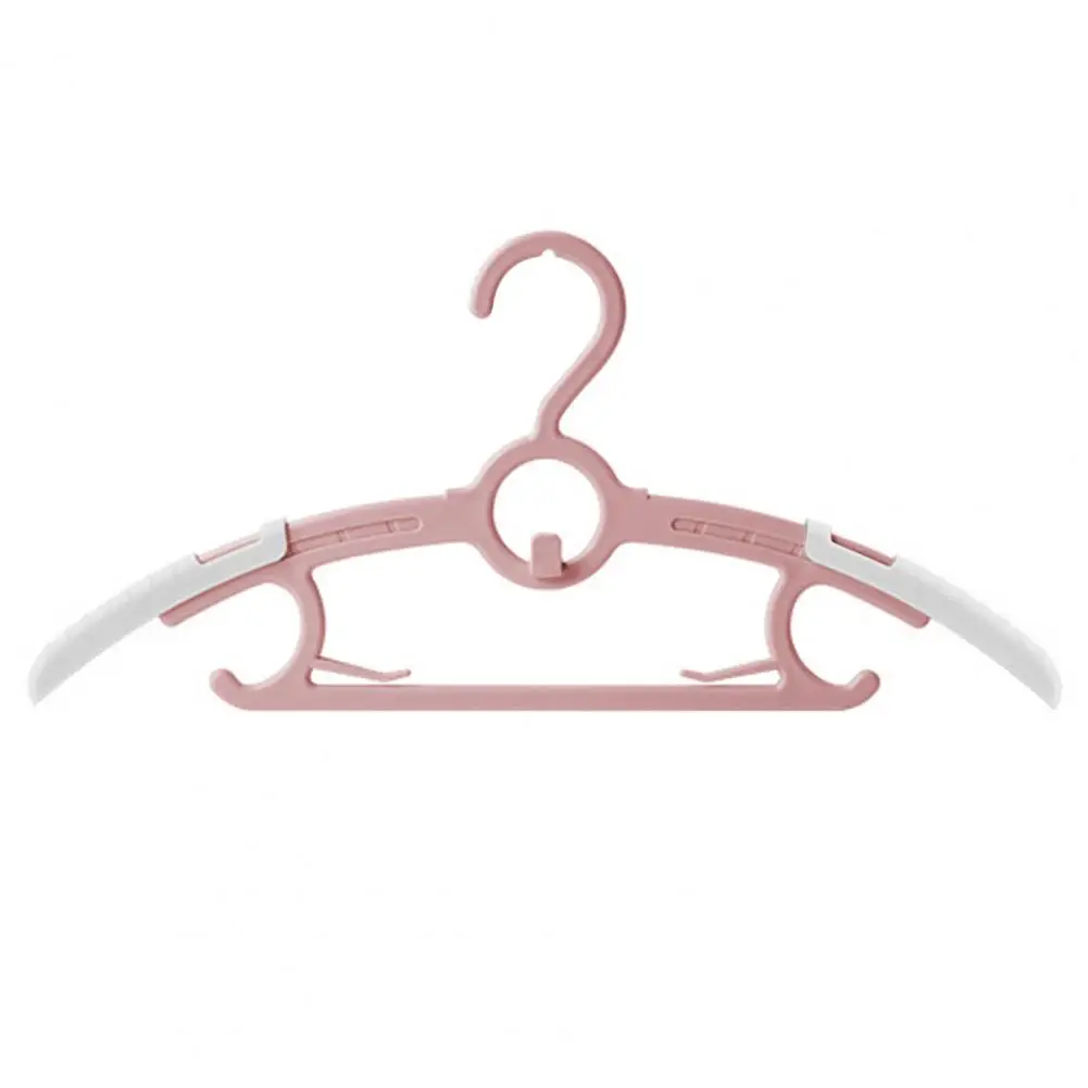 Children Clothes Hanger Versatile Baby Hangers Space-saving Non-slip Baby Closet Hangers Extendable Toddler for Home for Newborn 2