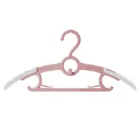 Children Clothes Hanger Versatile Baby Hangers Space-saving Non-slip Baby Closet Hangers Extendable Toddler for Home for Newborn 2