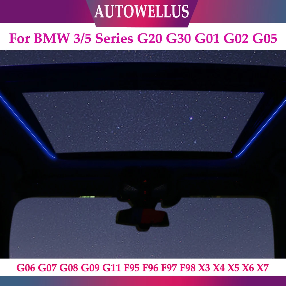 

LED Sunroof Light For BMW 3/5 Series G20 G30 G01 G02 G05 G06 G07 G08 G09 G11 F95 F96 F97 F98 X3 X4 X5 X6 X7 Skylight Lights