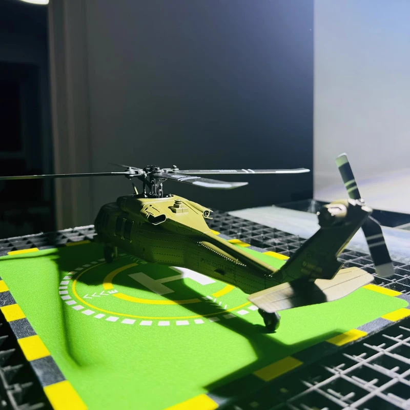 Wltoys K170 RC Helicopter UH-60L Black Hawk 4CH Brushless 6-Axis Gyro Aircraft e